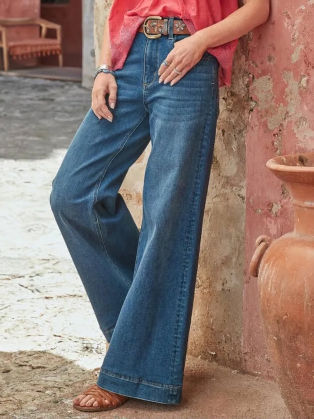 Driftwood Martha Wide Legged Jeans